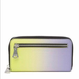 AIMEE K ZIP IT UP CONTINENTAL WALLET REEF OMBRE